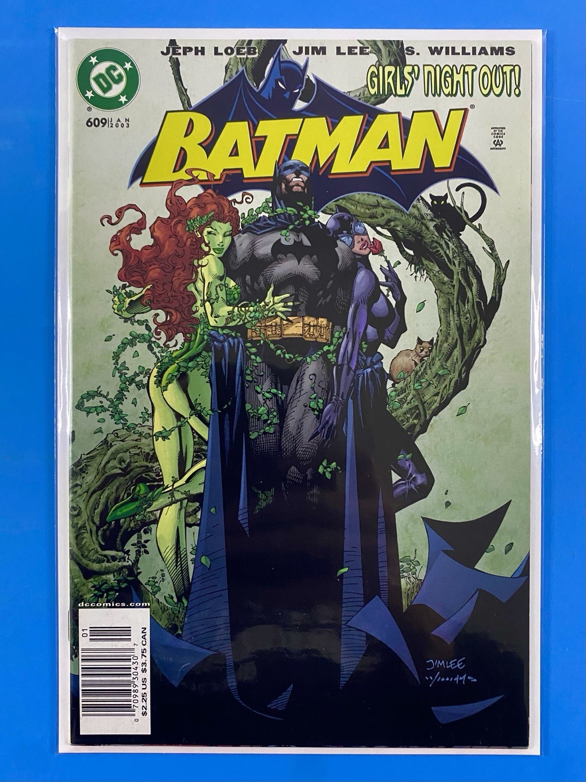 Batman #609 Very Rare Newsstand Variant DC (2003) 1st App Hush Jim Lee - NM-🔥