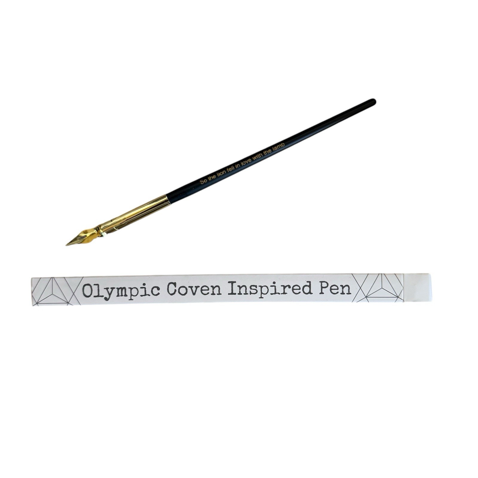 Twilight Inspired Olympic Coven Calligraphy Pen Lion Fell In Love With The Lamb