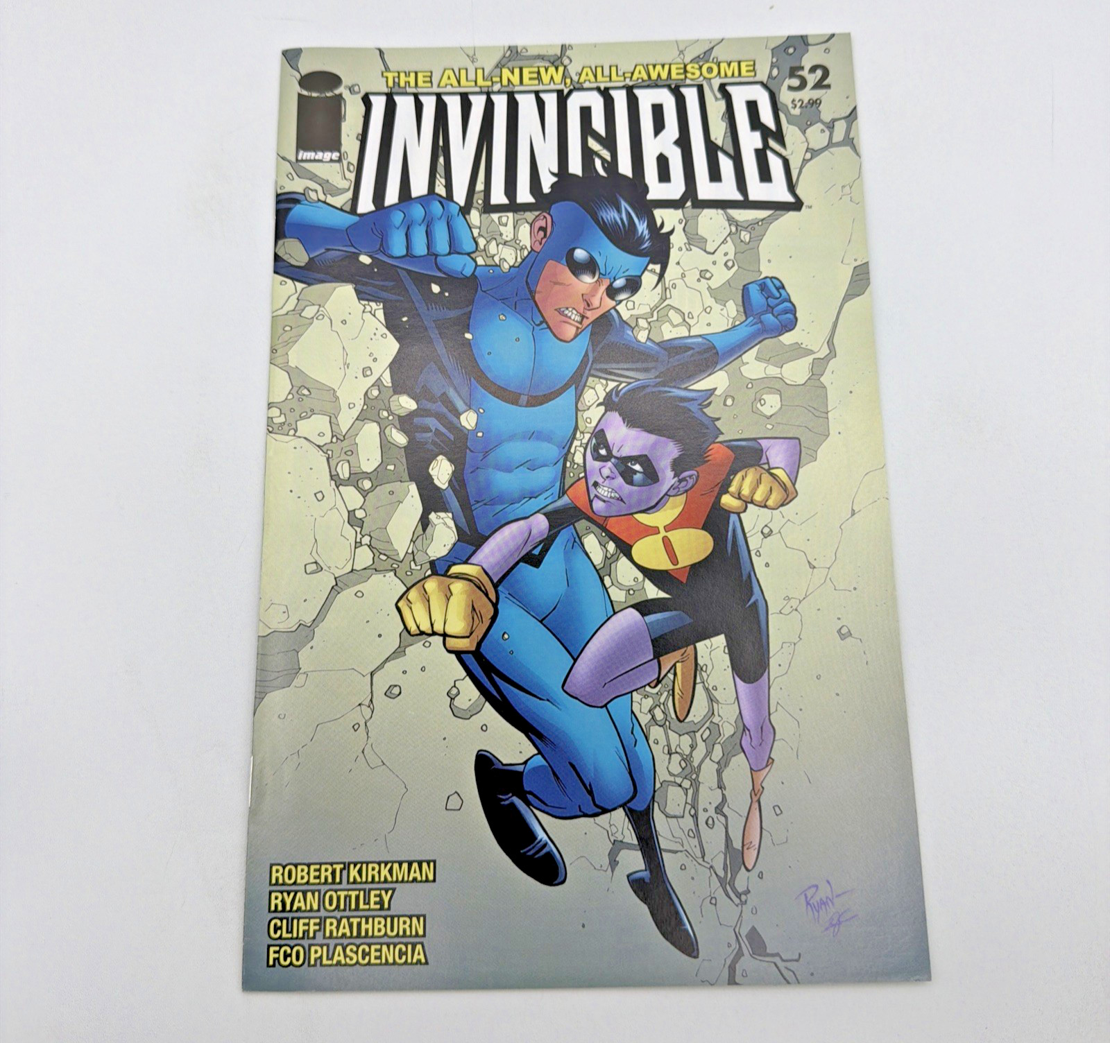 Invincible #52 1Omni-Man Mauler Twins Image Comics 1st Printing 2008 Kirkman