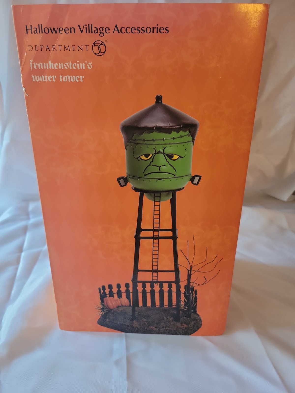 Dept 56 Frankenstein's Water Tower Halloween Village Accessory 6007706