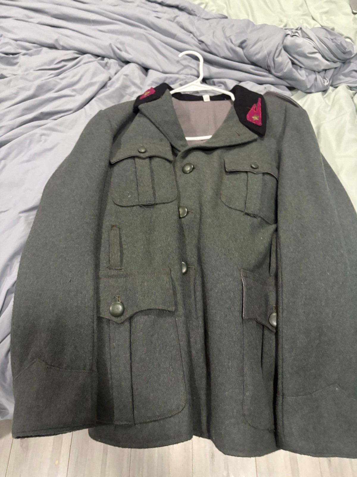 ww2 m37 italian bersaglieri tunic size m made by hikishop