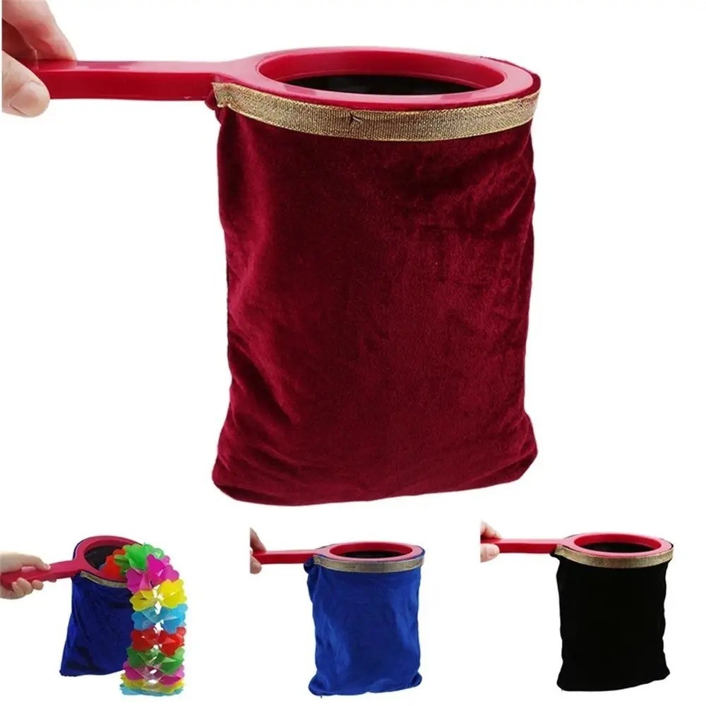 Magic Change Bag Appear Disappear Trick Props for Magician Magic Tricks
