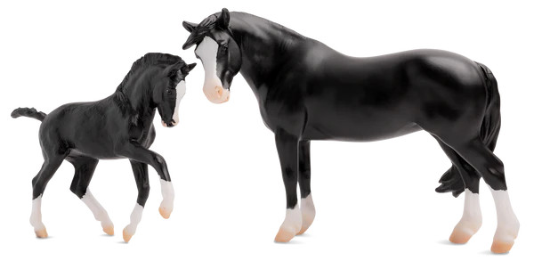 BREYER HORSES #1857 Traditional NISTAR Blazing Kansas LOM & GTF Blazing Ethel N