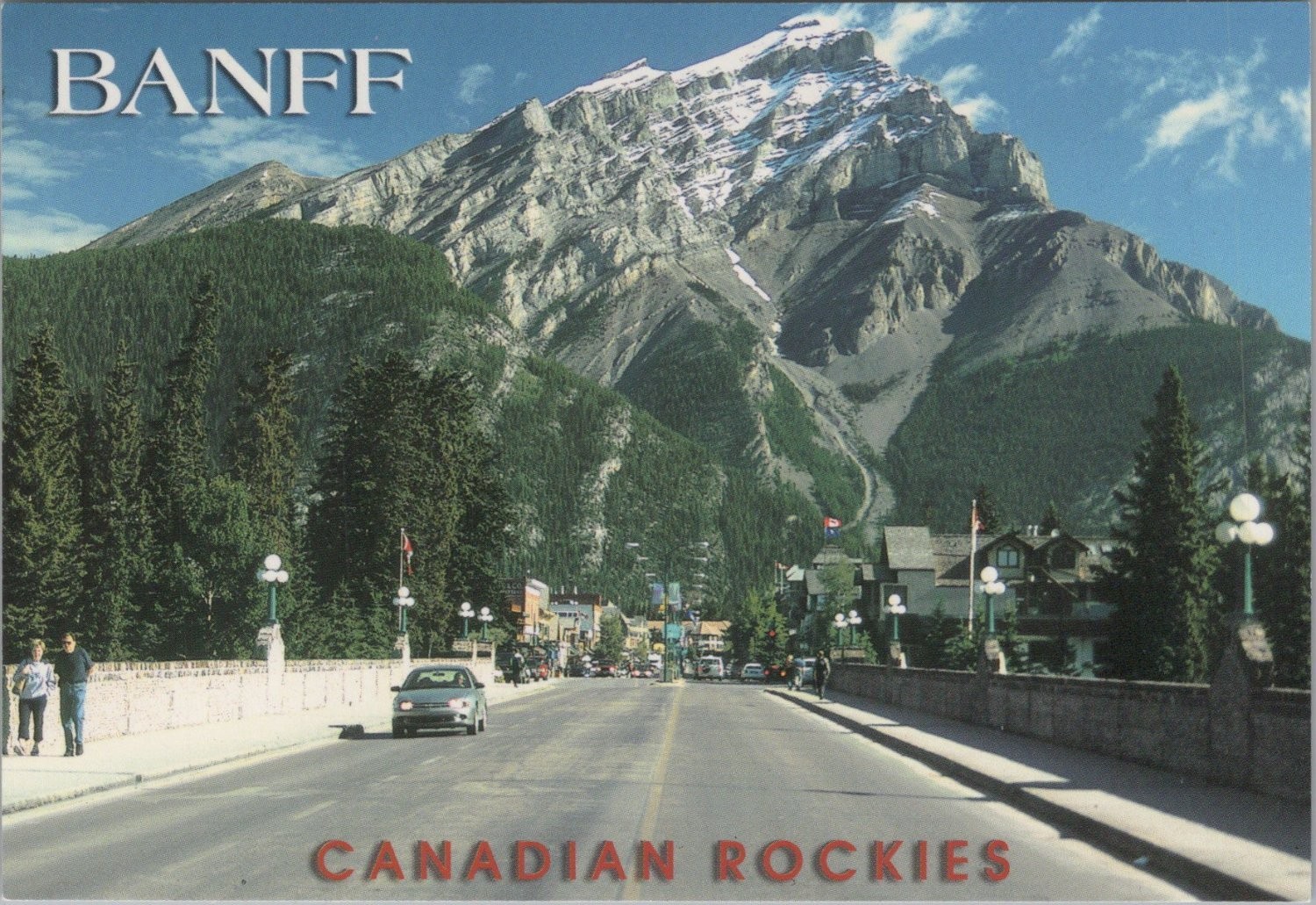 Kolor Kard Banff Canadian Rockies Topographical Postcard Photochrome (1939-Now) Kolor Kard Banff Canadian Rockies Topographical Postcard Photochrome (1939-Now)