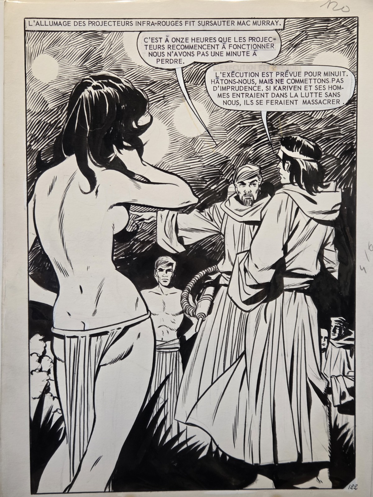 Original Comic Art 🎨 ✨️ 1975 published French The Forgotten World Erotica Original Comic Art 🎨 ✨️ 1975 published French The Forgotten World Erotica