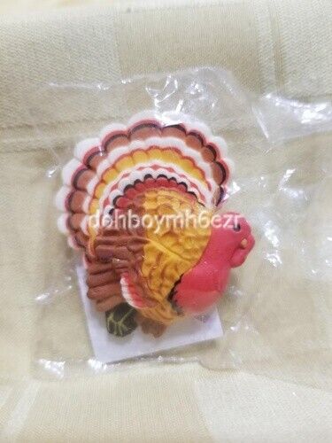 Hallmark Fall Autumn Thanksgiving Turkey Season Pin in original package