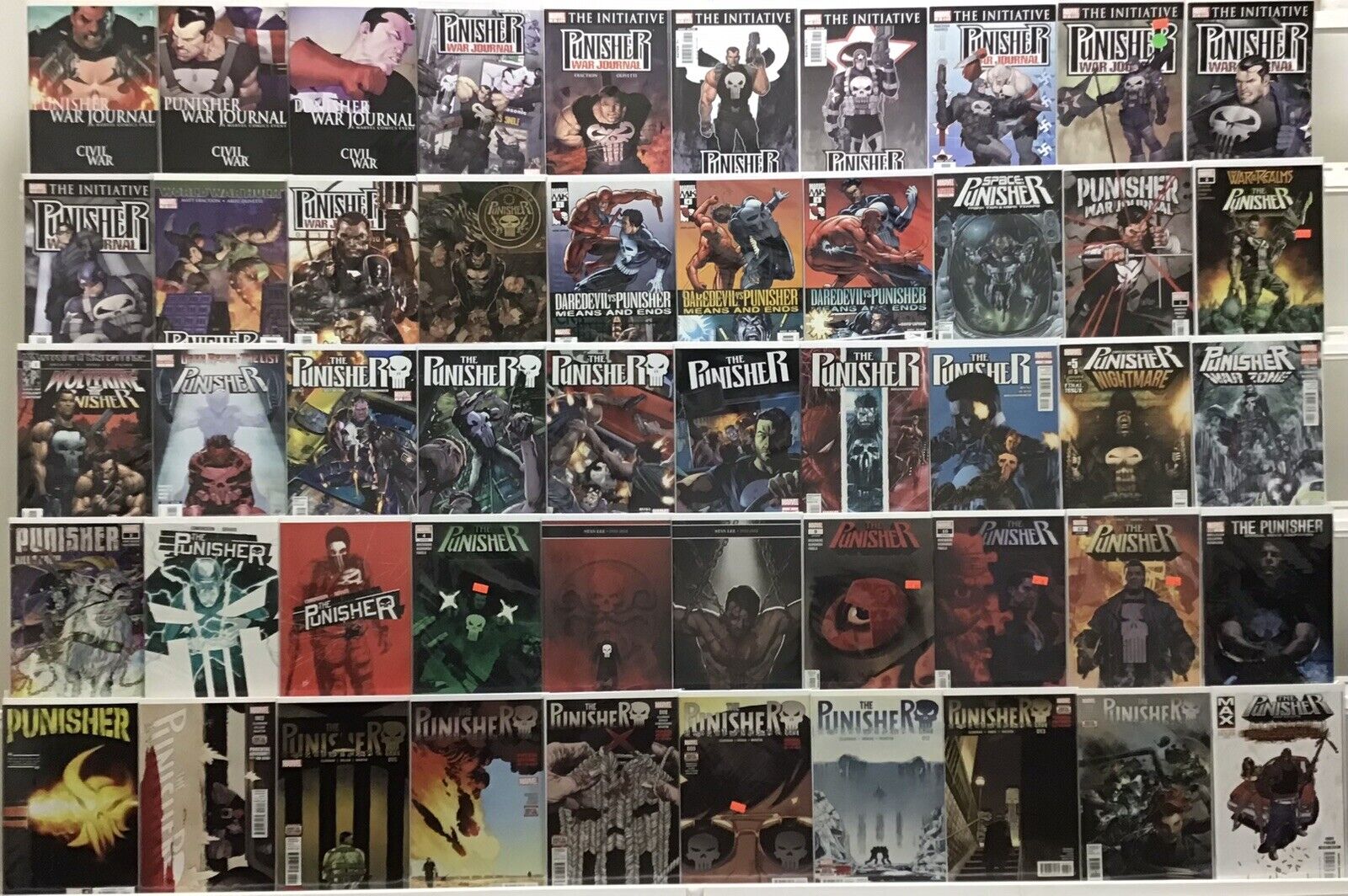 Marvel Comics - Punisher - Comic Book Lot Of 50