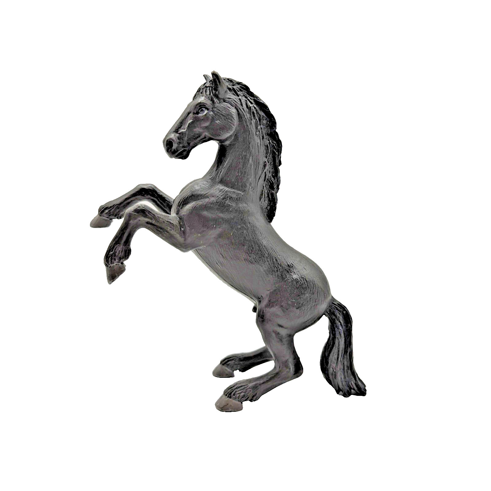 VTG Schleich 1997 Rearing BLACK MORGAN STALLION Model #13235; Retired in 2007