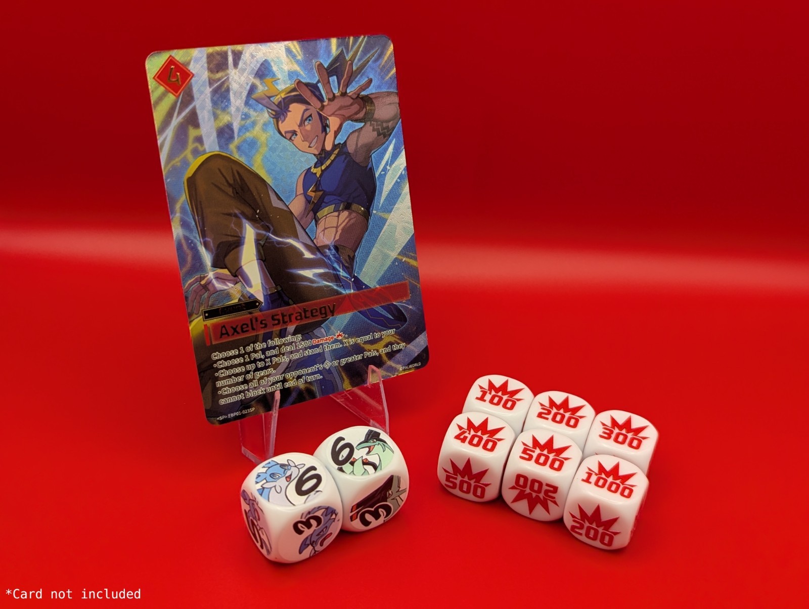 Palworld TCG Damage Dice + Character Dice (Chillet & Jetragon) Fanmade 8 Pieces Palworld TCG Damage Dice + Character Dice (Chillet & Jetragon) Fanmade 8 Pieces