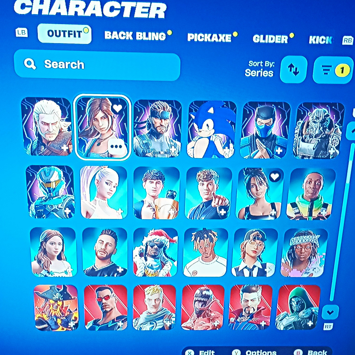 Fortnite Game Account  - 283 Outfits Special Attributes (Series)