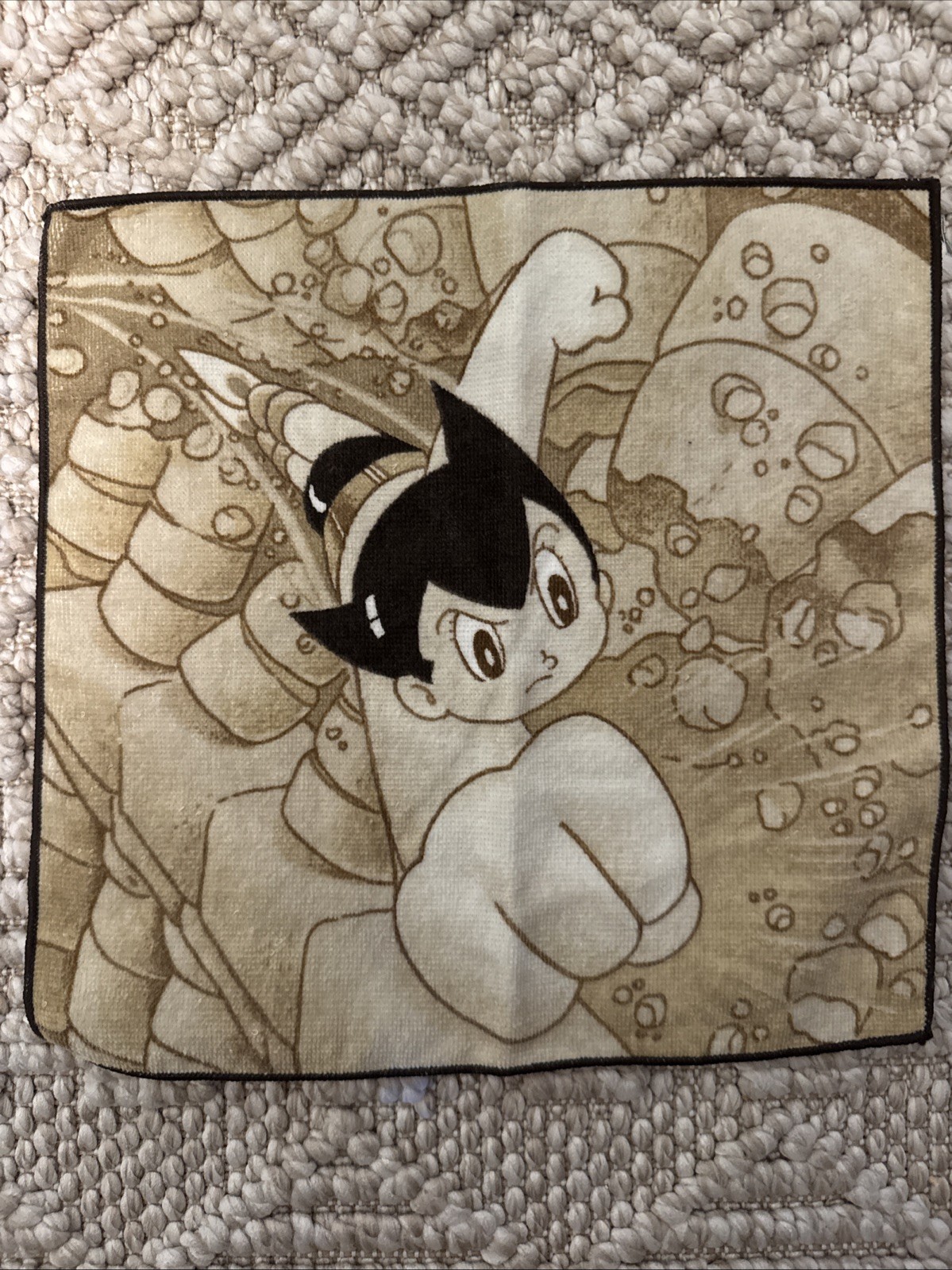 Rare New Astro Boy Hand Towel 100% Cotton Made in Japan Approx. 25cm/10”