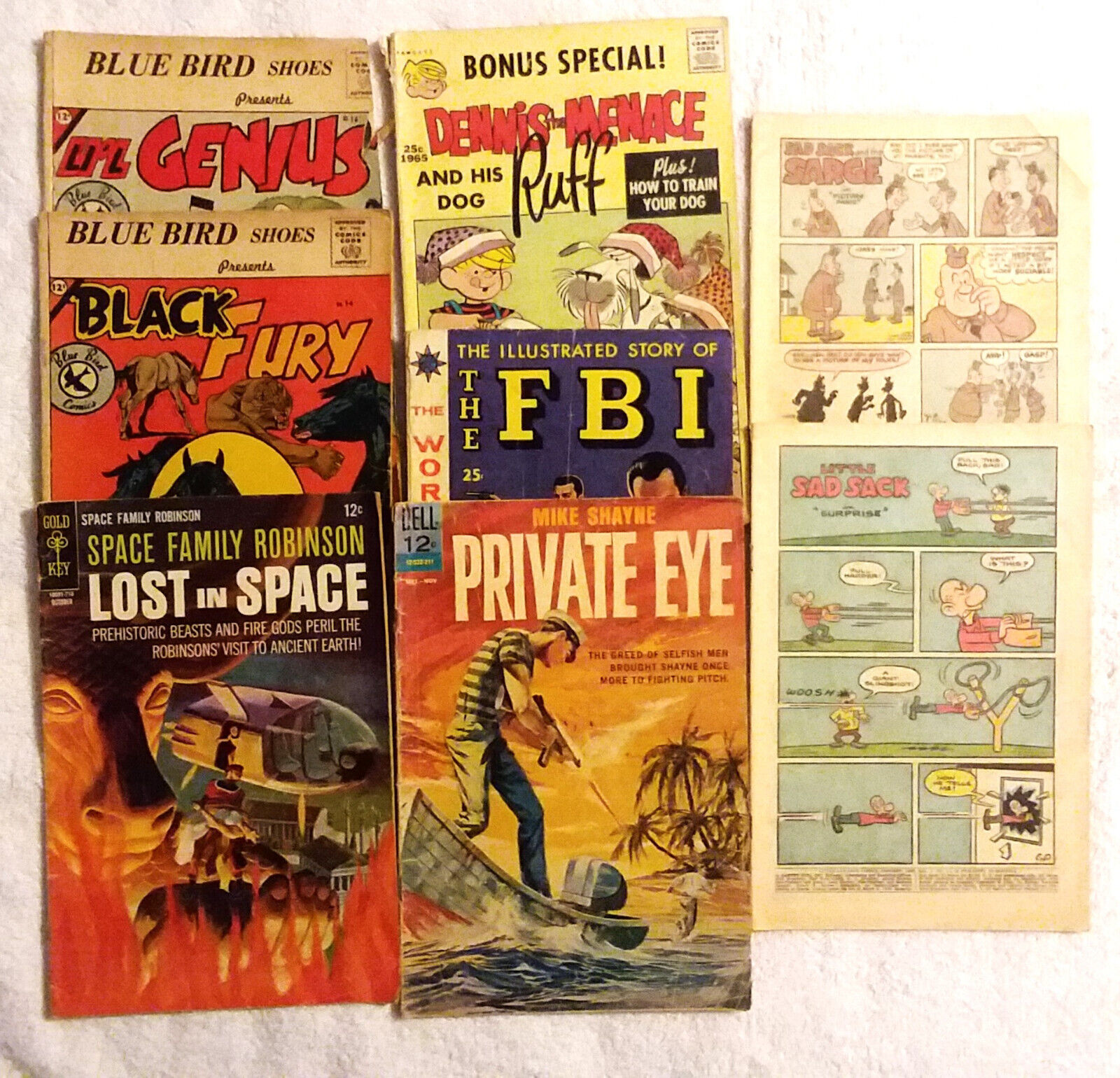 Vintage Comic Books- Lot of 8-See Details