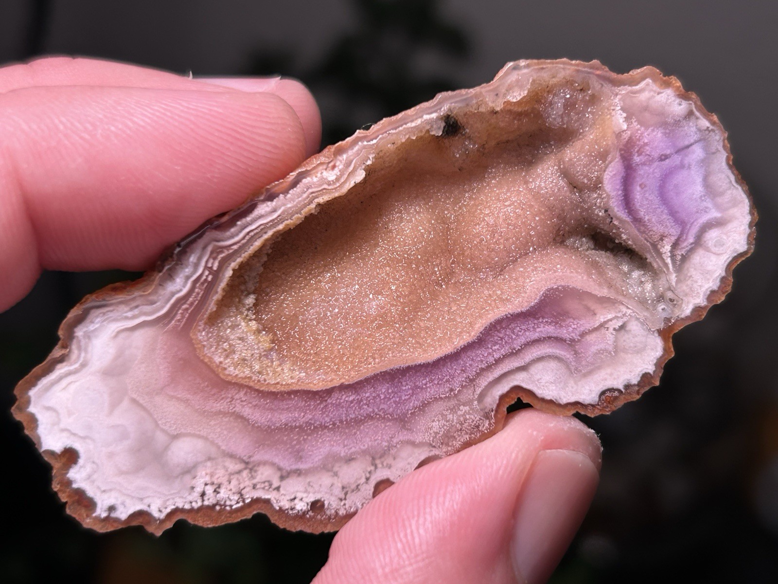 Polished Arizona Mulligan Peak Agate Polished Arizona Mulligan Peak Agate
