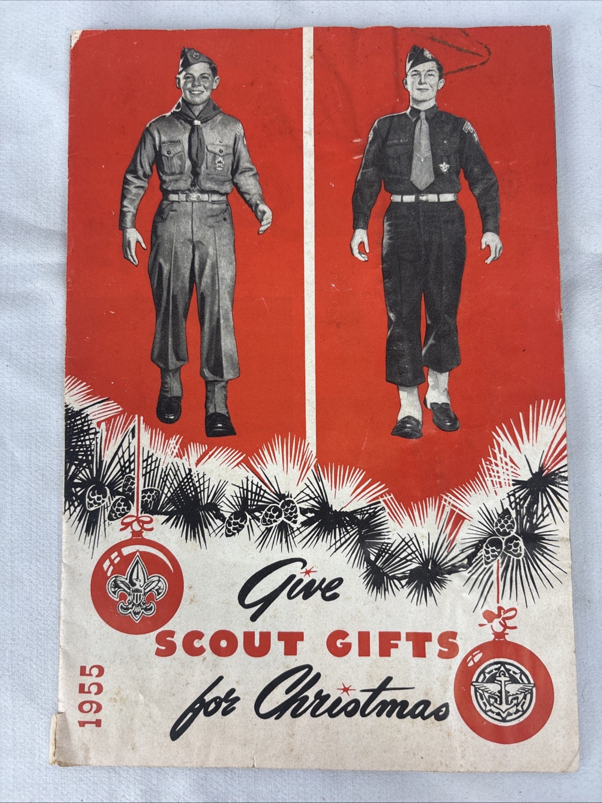 1955 Boy Scouts of America BSA Christmas Scout Gifts Catalog Tri-Valley Council
