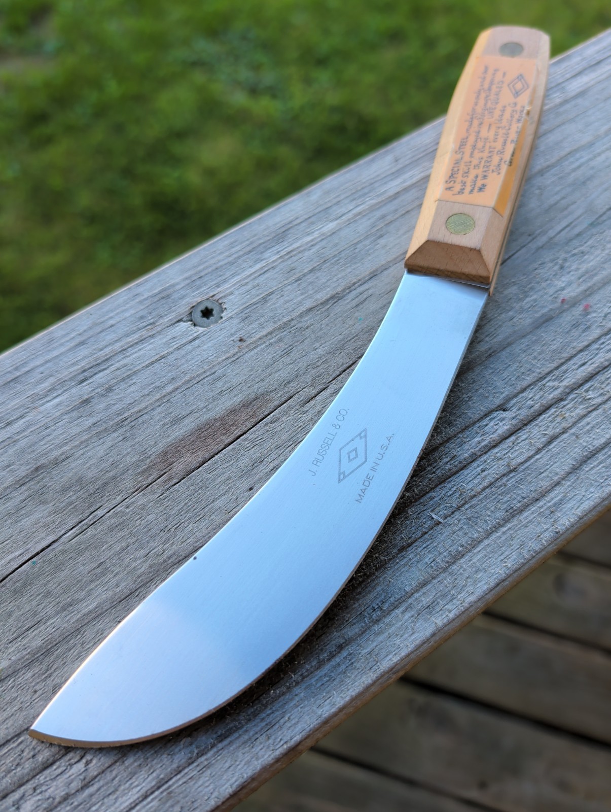NOS Vtg Russell Green River Works 6\