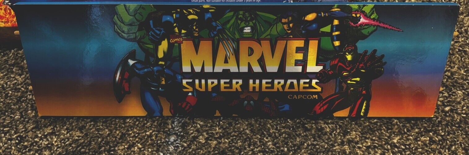 Arcade1up Marvel Super Heroes Marquee