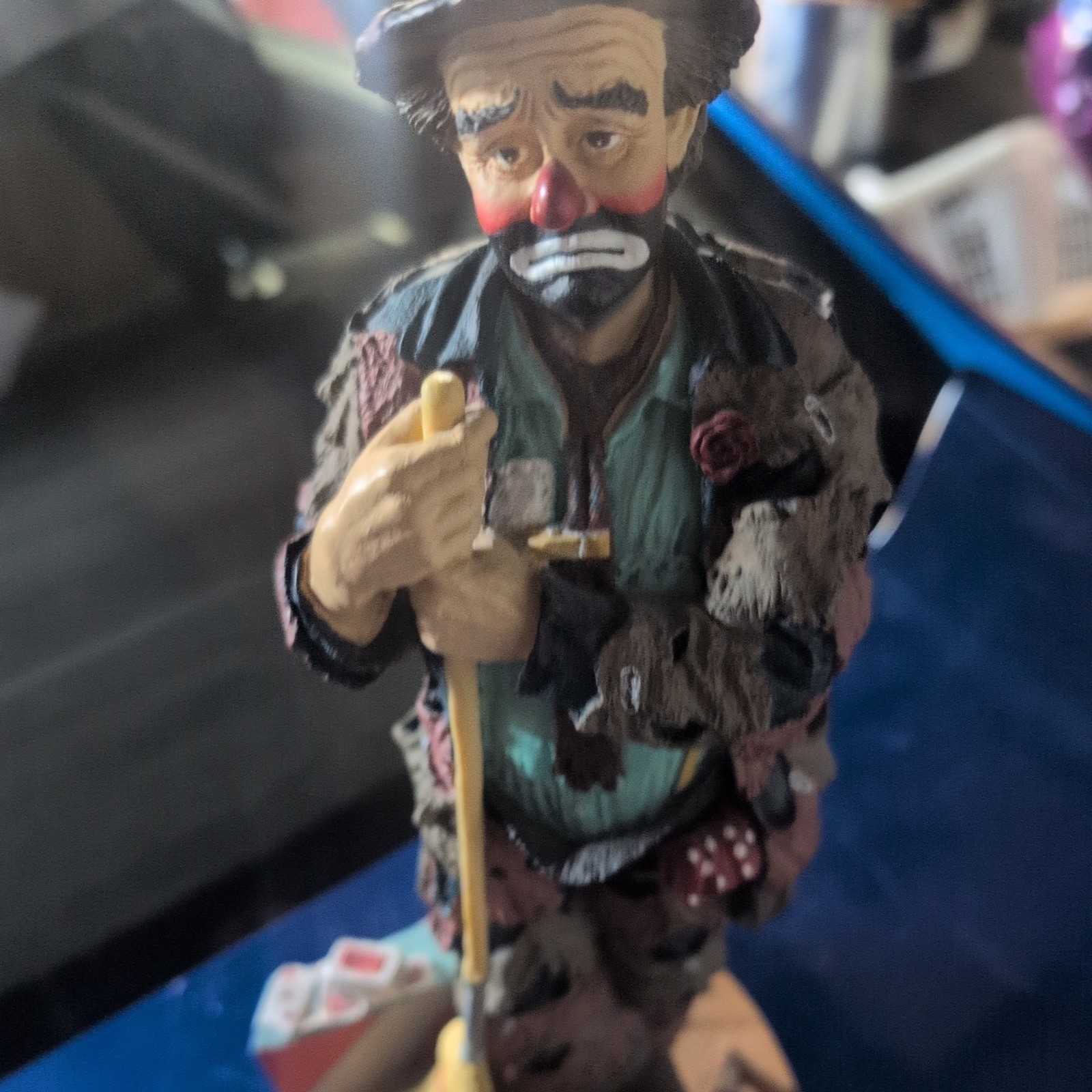 Emmett kelly 1996 In The Spotlight Limited Ed. Those Were The Days Clown Weary W