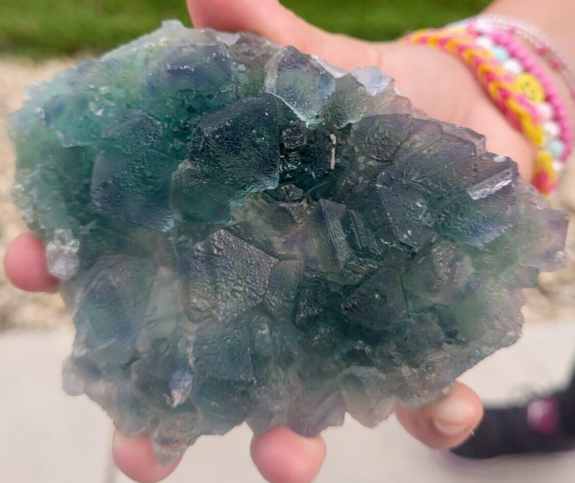 Green Fluorite Cluster Crystal Raw Cube Really Nice Gemstone Mineral Specimen Green Fluorite Cluster Crystal Raw Cube Really Nice Gemstone Mineral Specimen