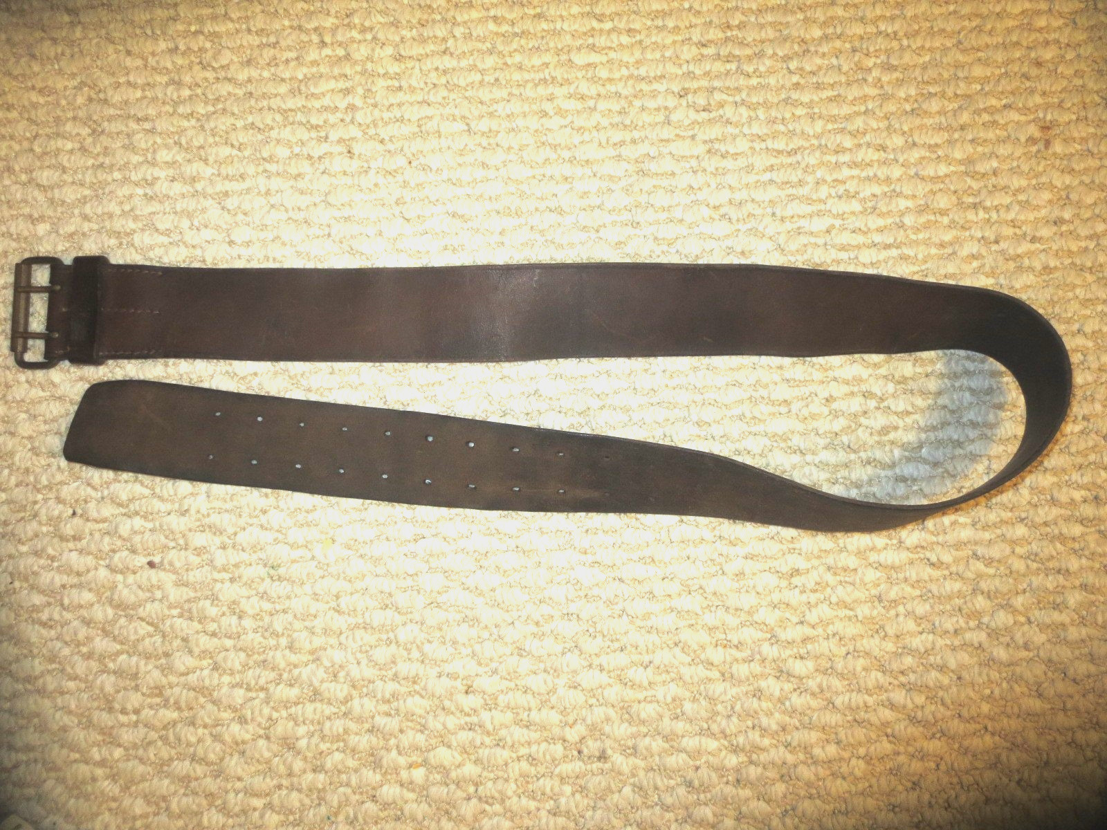 WW1 Original French Army Leather belt 1903/14 44.5 WW1 Original French Army Leather belt 1903/14 44.5