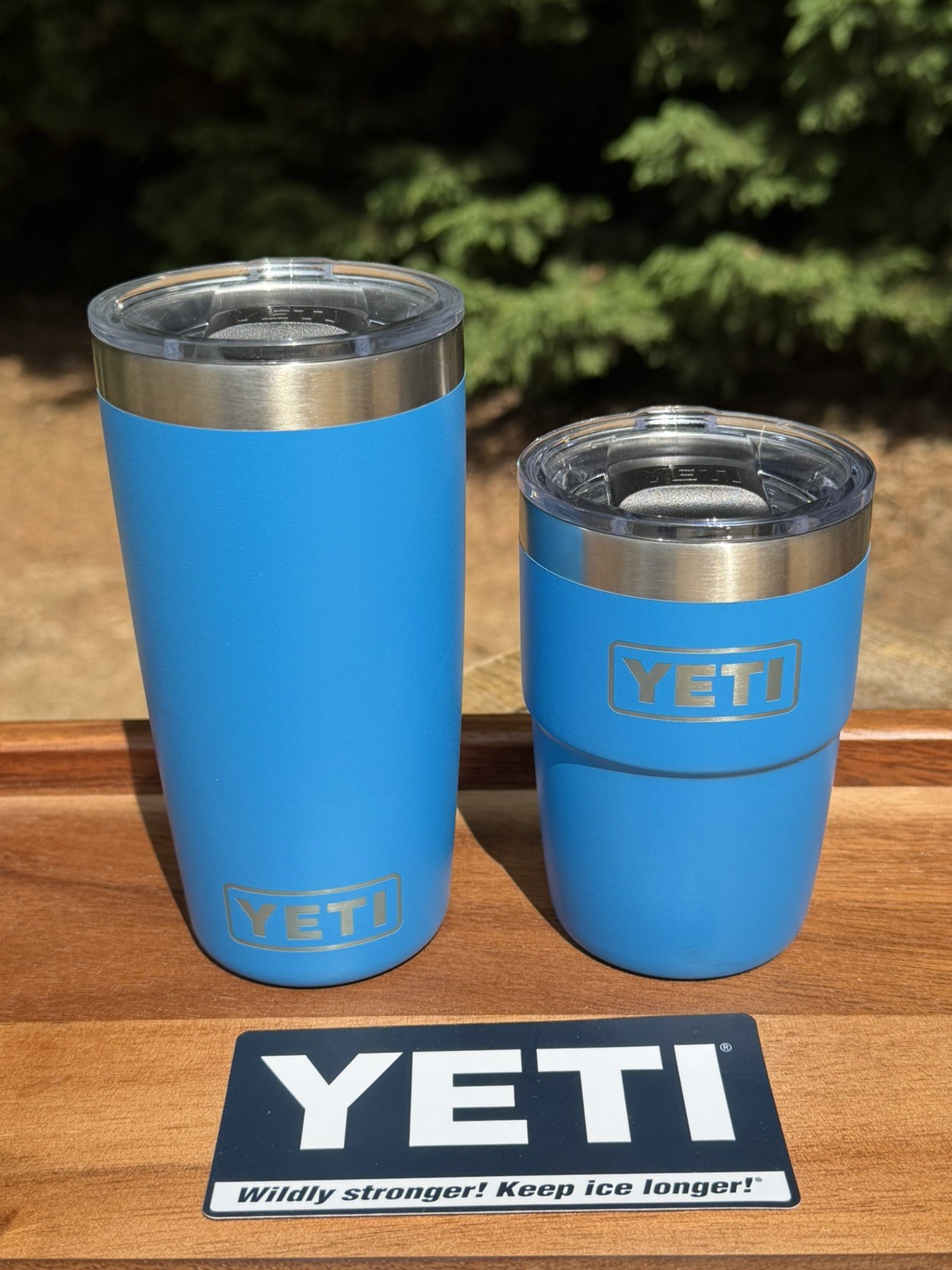 RARE YETI Rambler Pair 10oz 8oz BIG WAVE BLUE Retired Colour 8 oz / 10 oz RARE YETI Rambler Pair 10oz 8oz BIG WAVE BLUE Retired Colour 8 oz / 10 oz