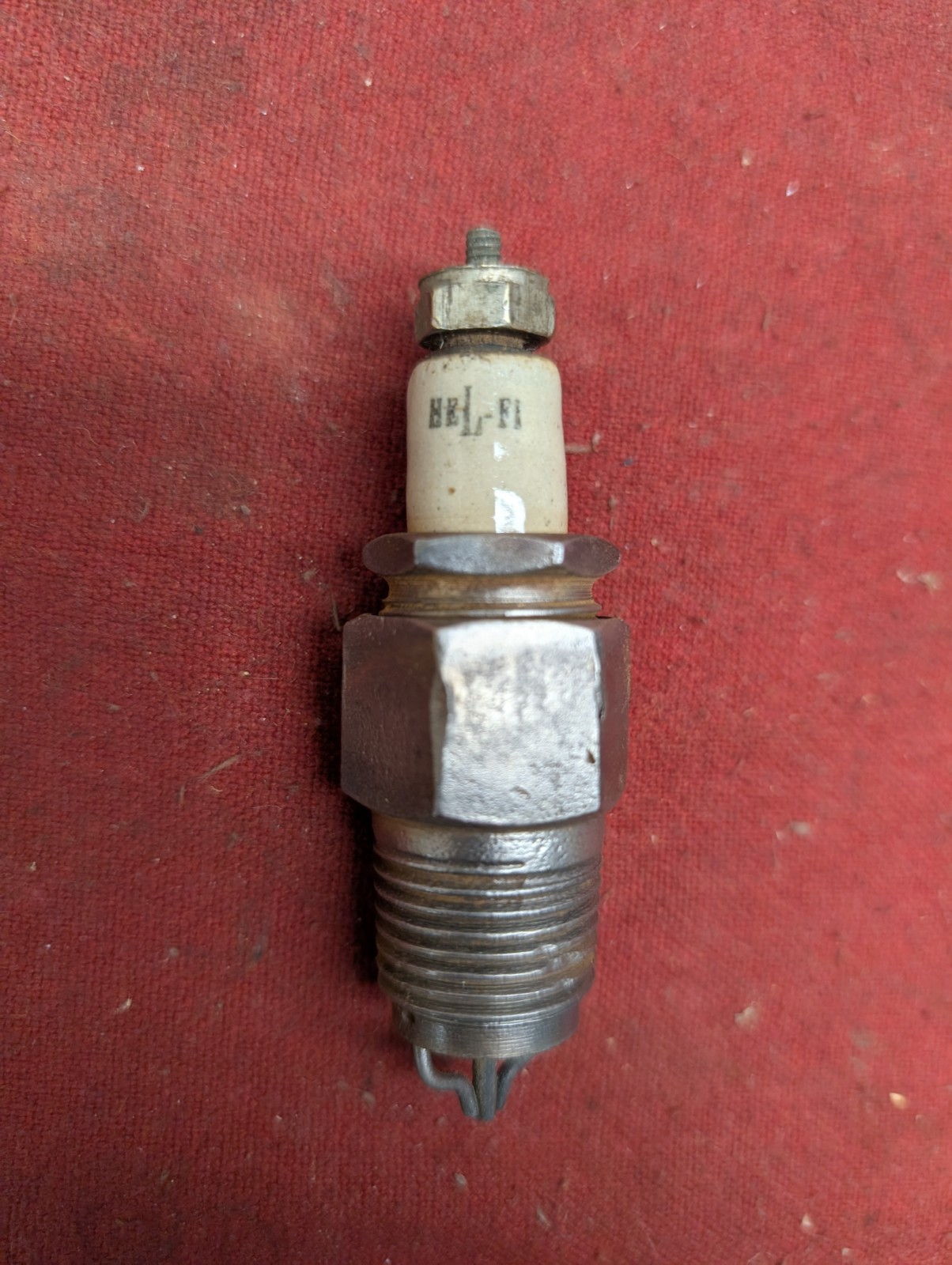 Vintage Antique HEL-FI Spark Plug Rare Automotive Tractor Hit Miss 1910\'s 1920\'s