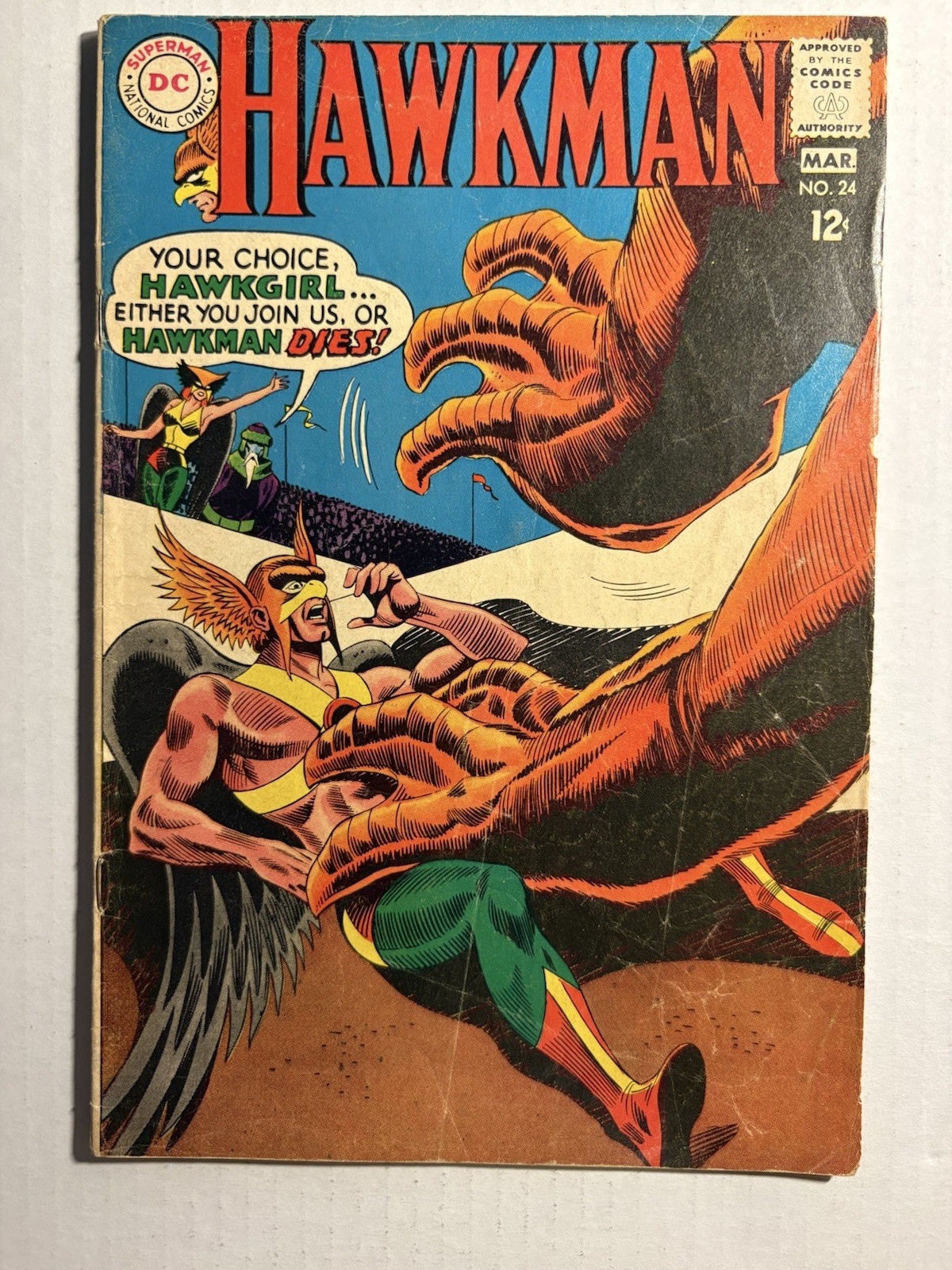 Hawkman #24 (DC Comics February-March 1968)