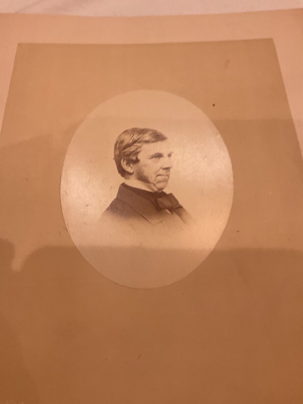 Oliver Wendell Holmes One Photo  Civil War 1865 Saved The Ironsides Reformer 674