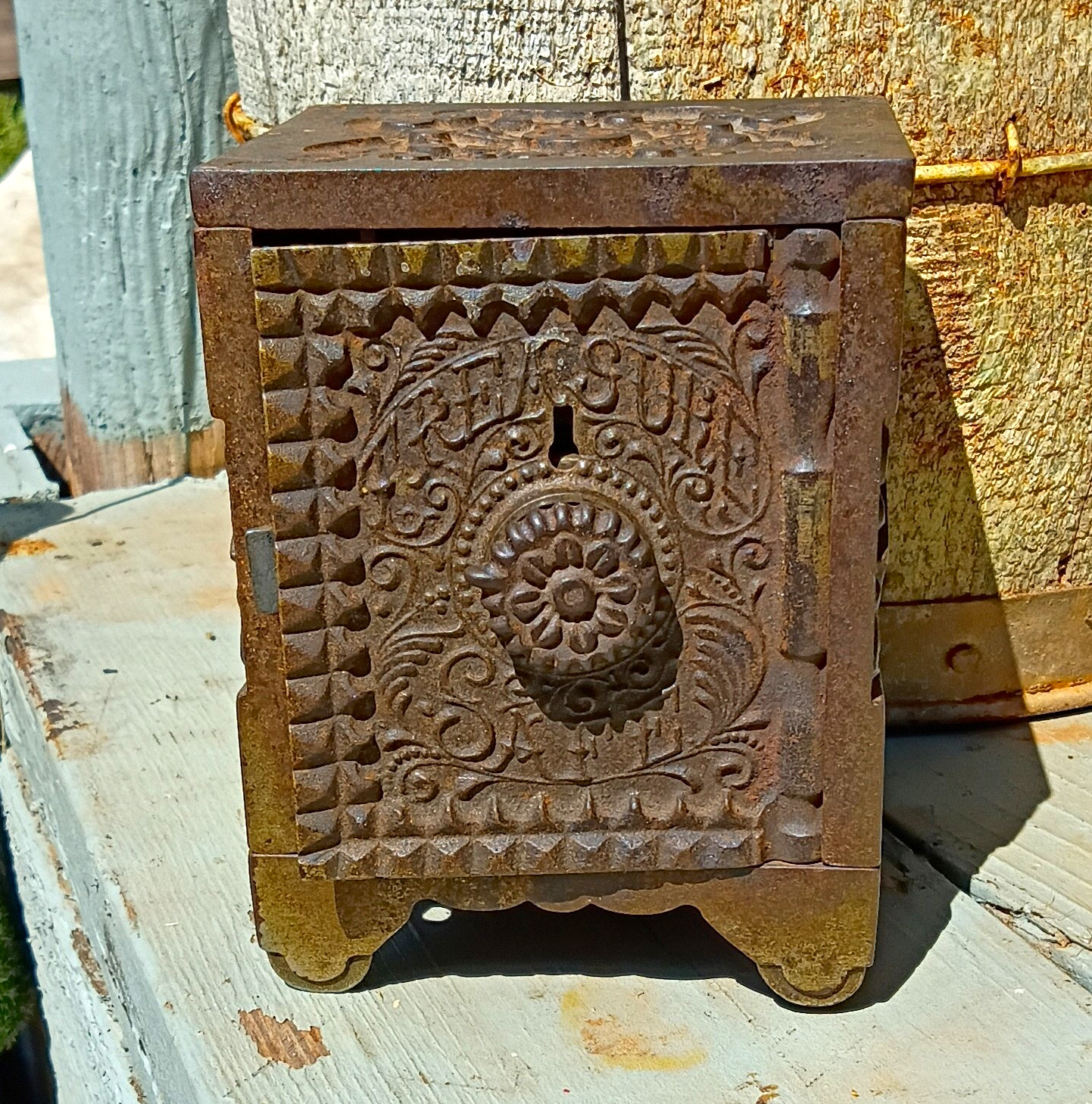 Antique J. & E. Stevens Cast Iron \