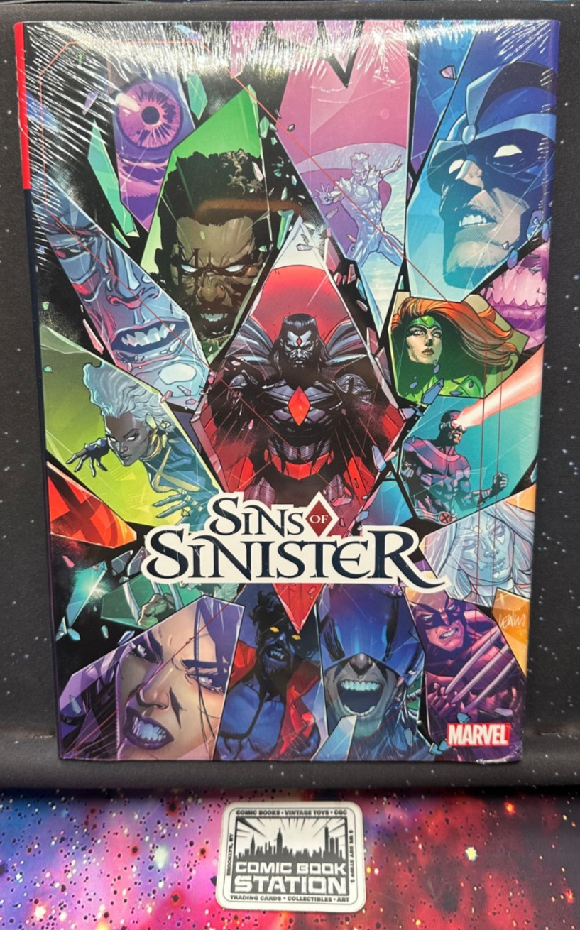 Sins of Sinister Deluxe OHC Hardcover Krakoa X-Men OOP NEW SEALED TC Sins of Sinister Deluxe OHC Hardcover Krakoa X-Men OOP NEW SEALED TC