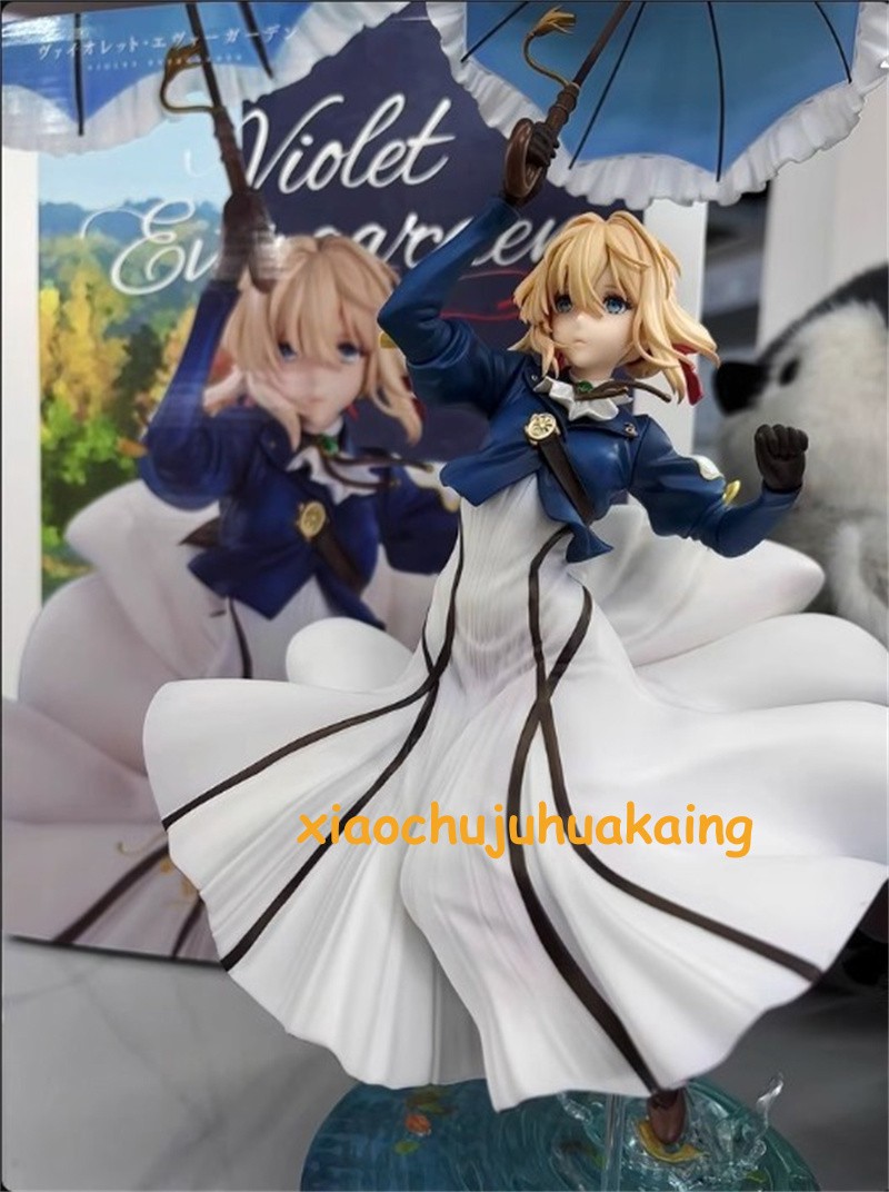 35cm Official Violet Evergarden Umbrella Ver 1/7 Scale Figure Model Statue Toy