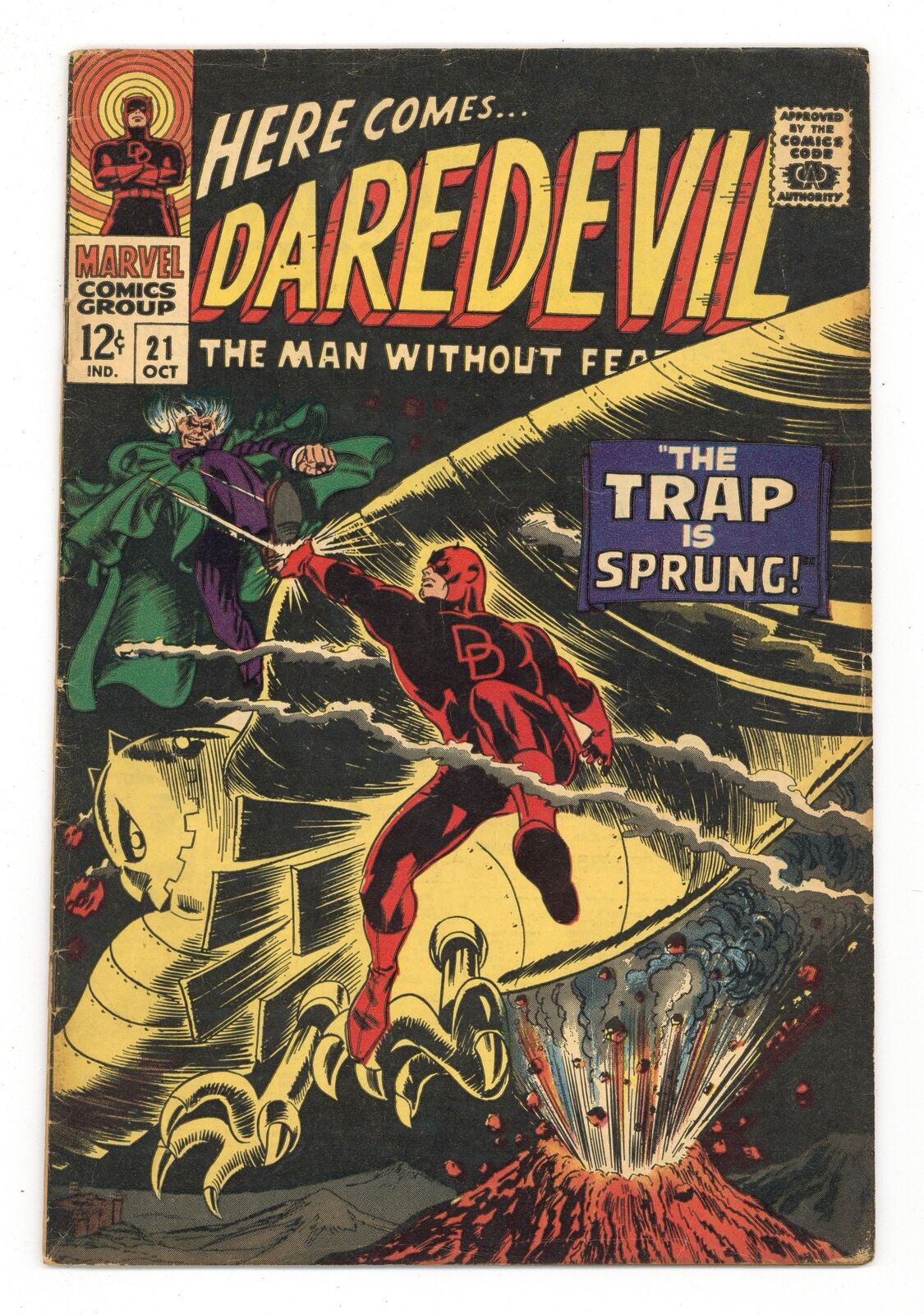 Daredevil #21 VG+ 4.5 1966