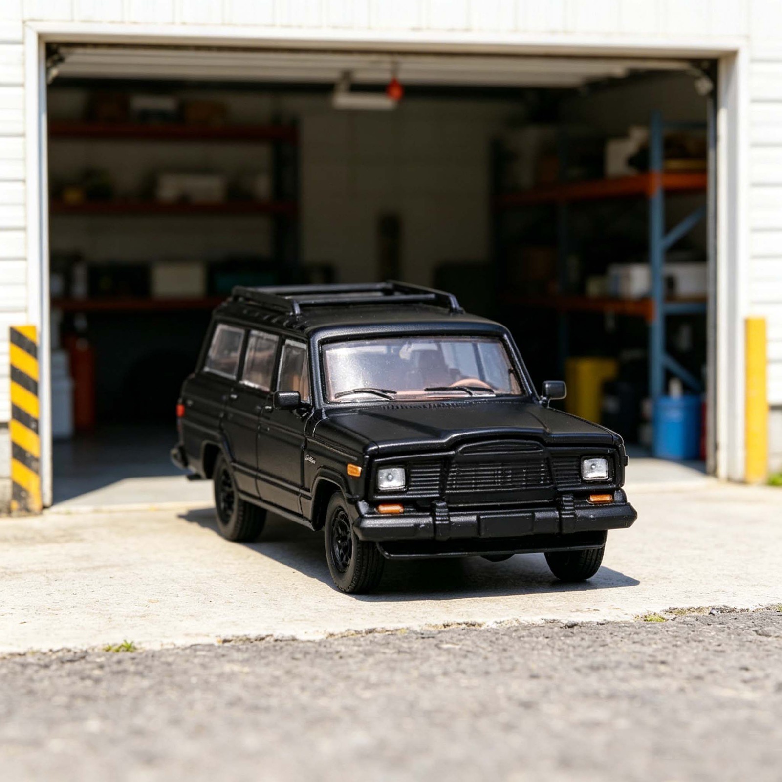 1/64 1989 Wagoneer Full-Size SUV Diecast – Classic American Alloy Model