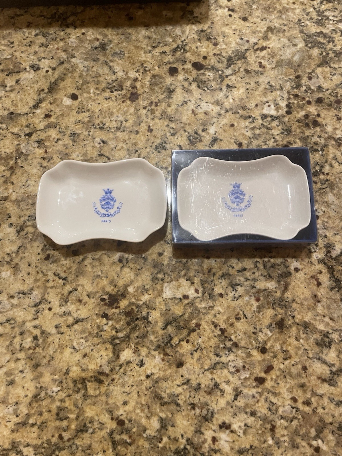 ✨Vintage Ritz Paris Porcelain Dishes Pillivuyt France NOS Pair 1 - Boxed MINT