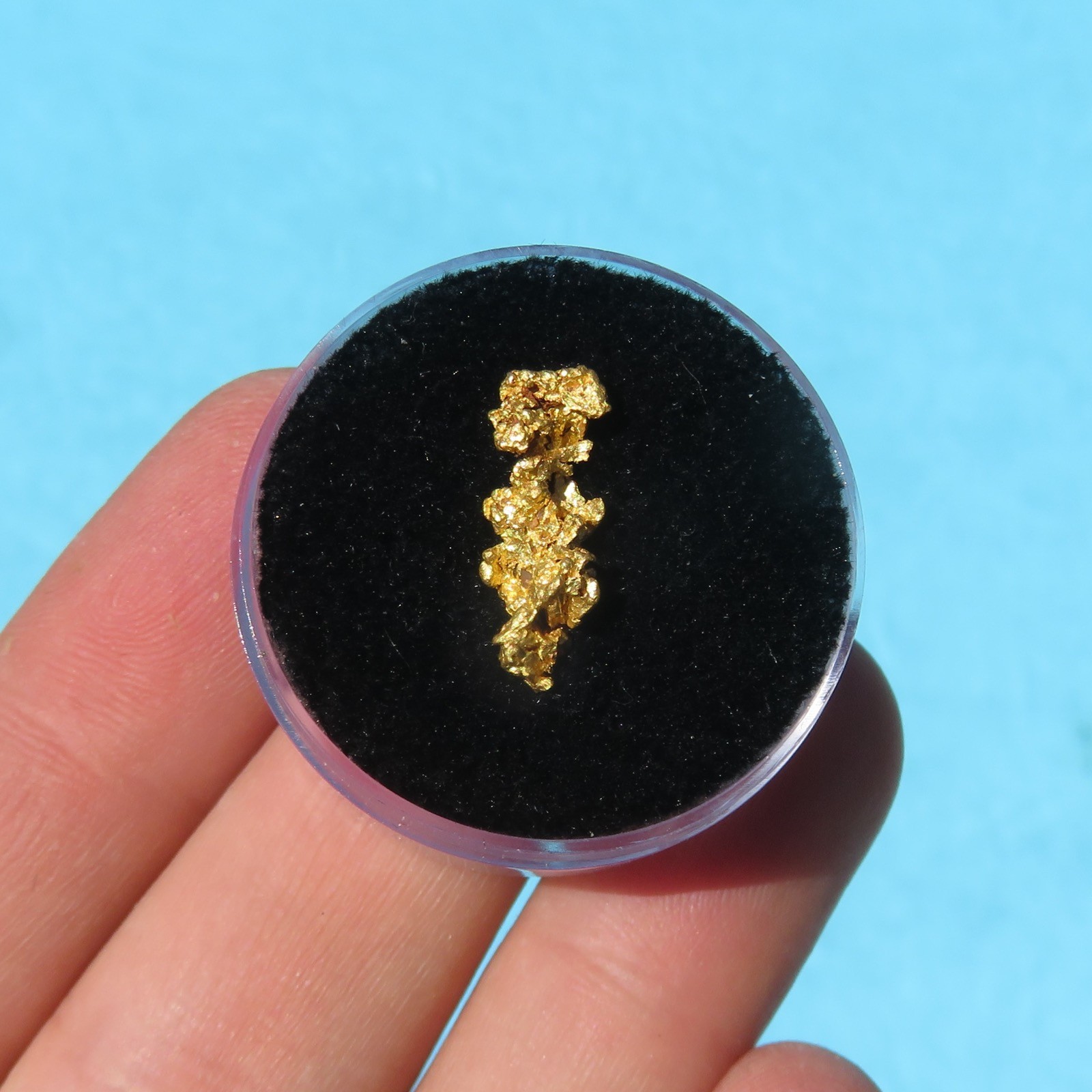 Rare Natural Crystallized Gold Nugget Western Australia