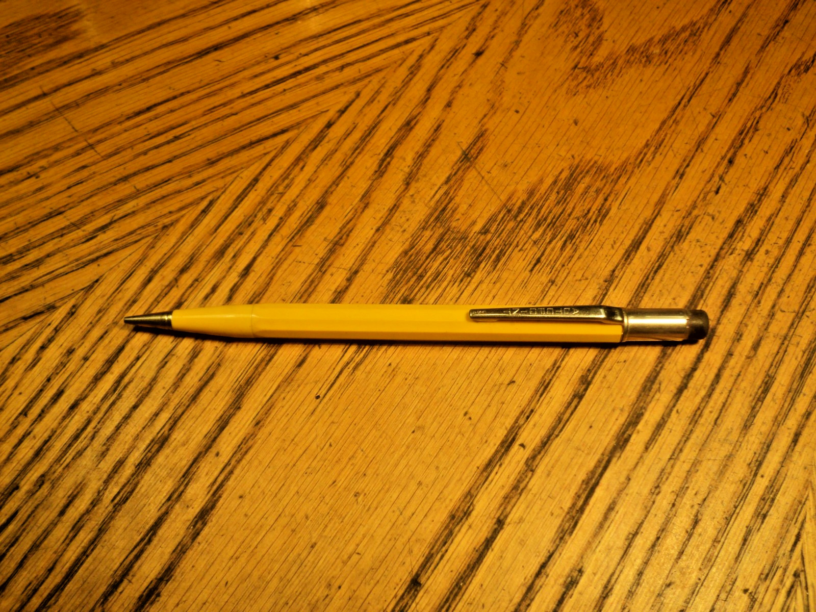 Vintage Autopoint Mechanical Pencil Yellow Body & Tip 5-1/2 Vintage Autopoint Mechanical Pencil Yellow Body & Tip 5-1/2