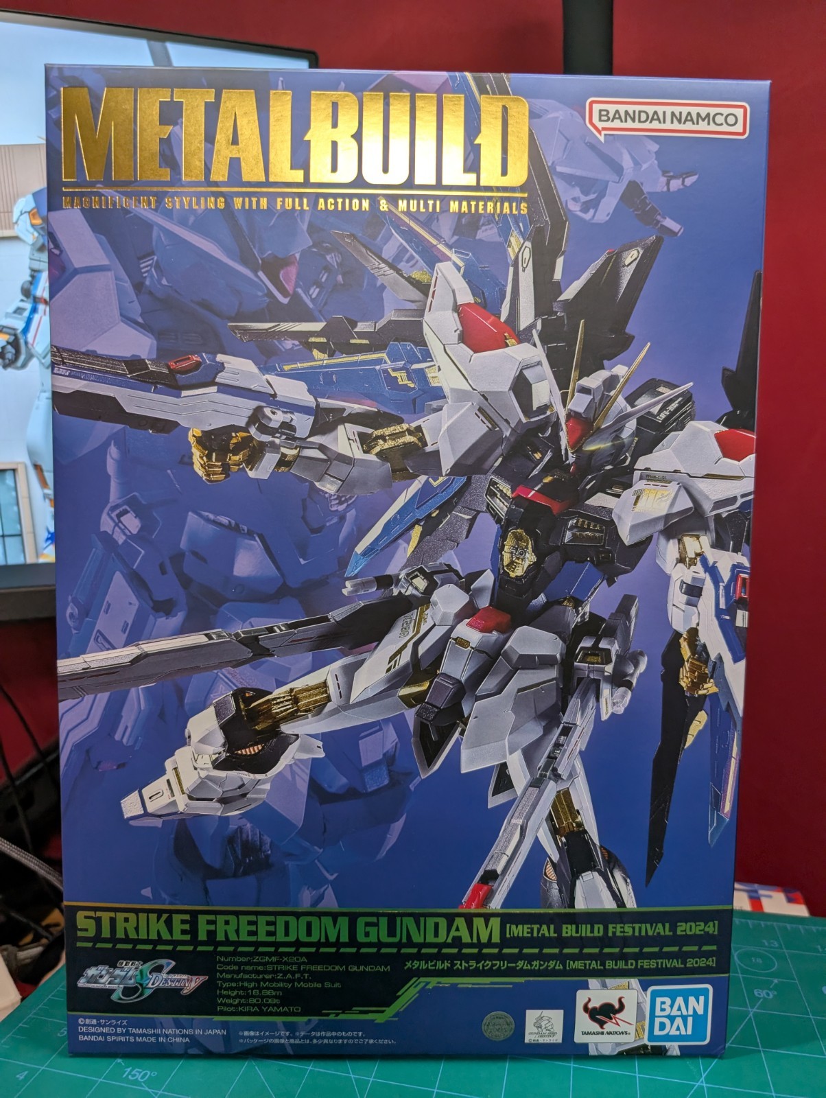 Bandai Metal Build Strike Freedom Gundam 2024 Festival Limited Edition