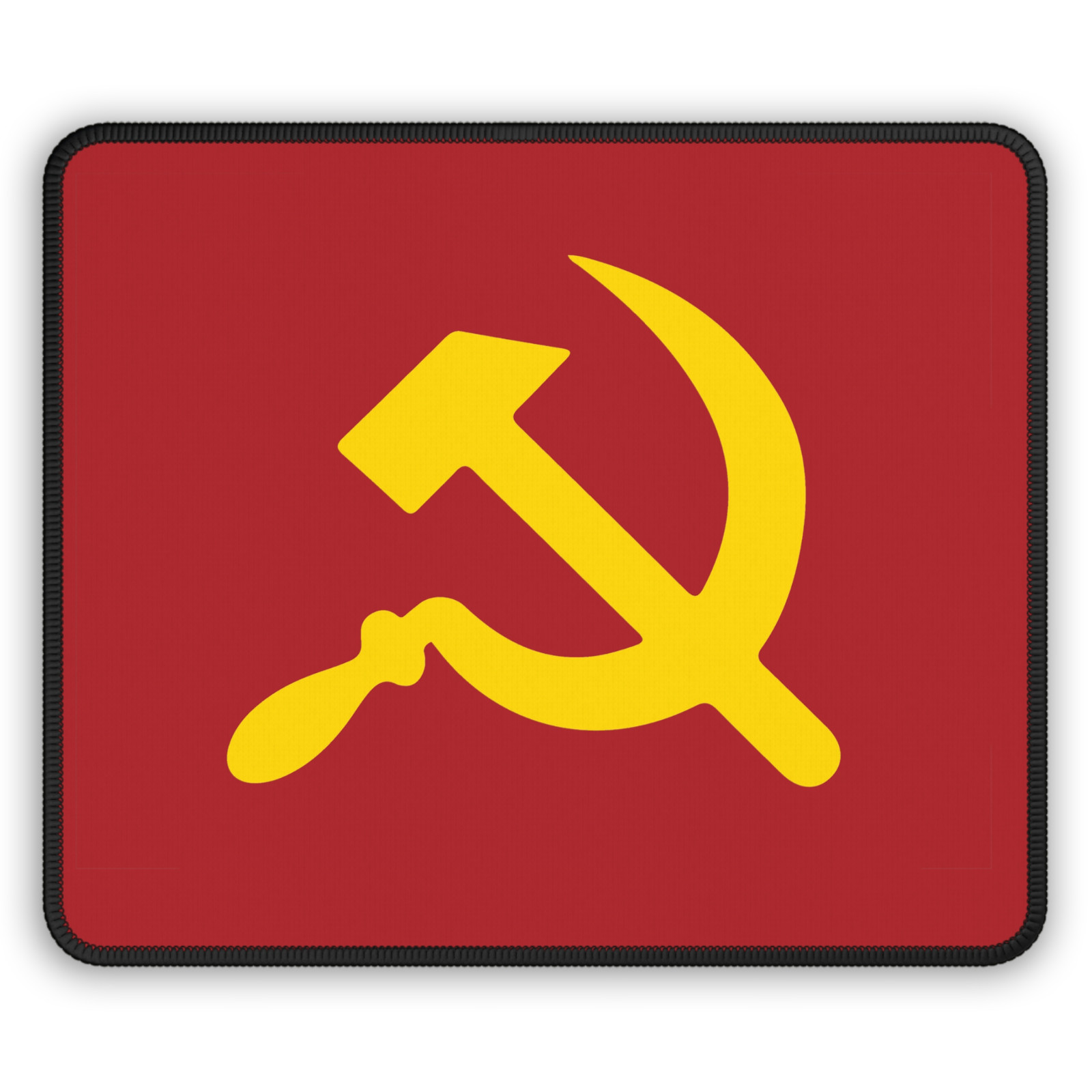 Retro Russia USSR Hammer Sickle Mouse Pad
