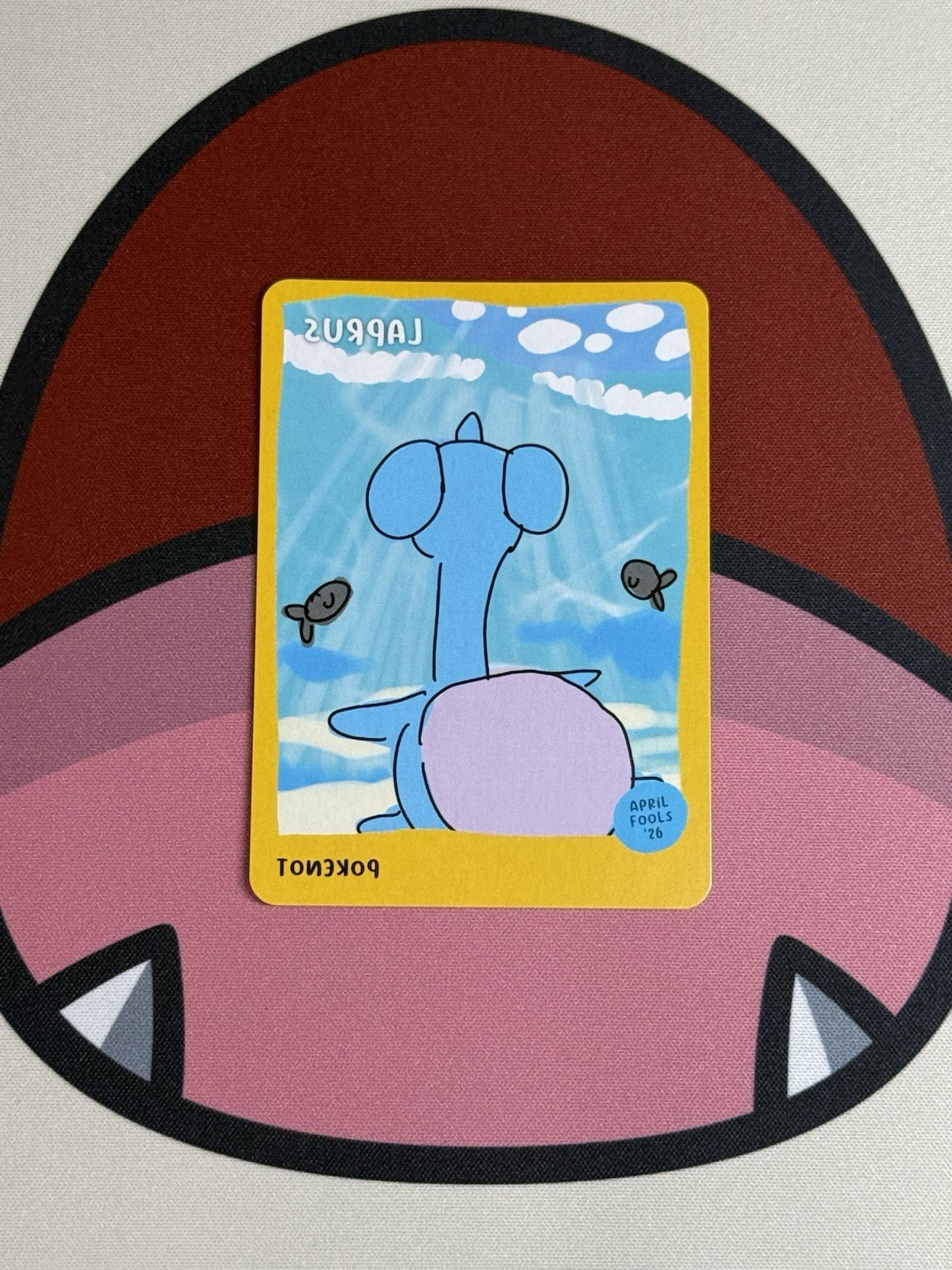 Pokenot Laprus Dysfunctional Passholder Pokenots April Fools 2026