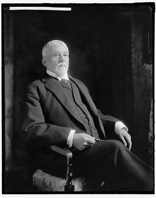 Photo:Eugene Hale Senator Portrait 1900s Black and White Photograph