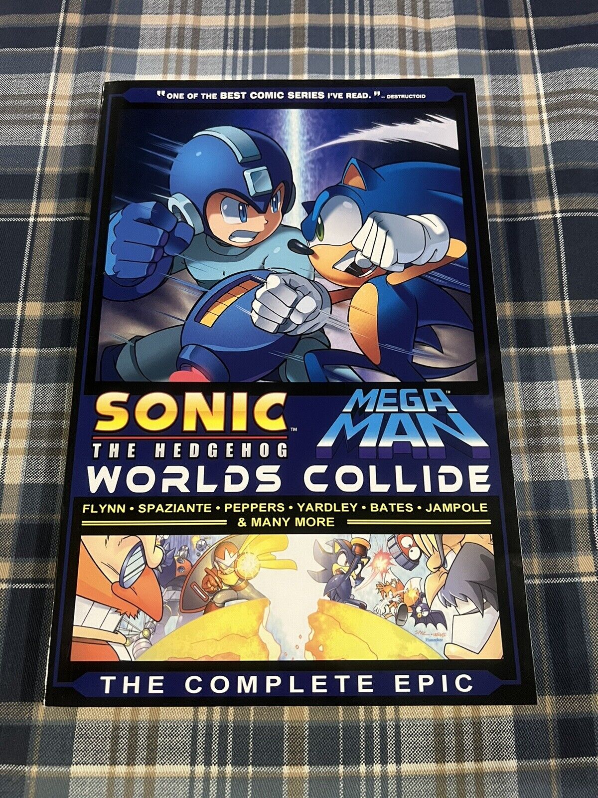Sonic Mega Man Worlds Collide Complete Epic PX Edition Tpb Omnibus