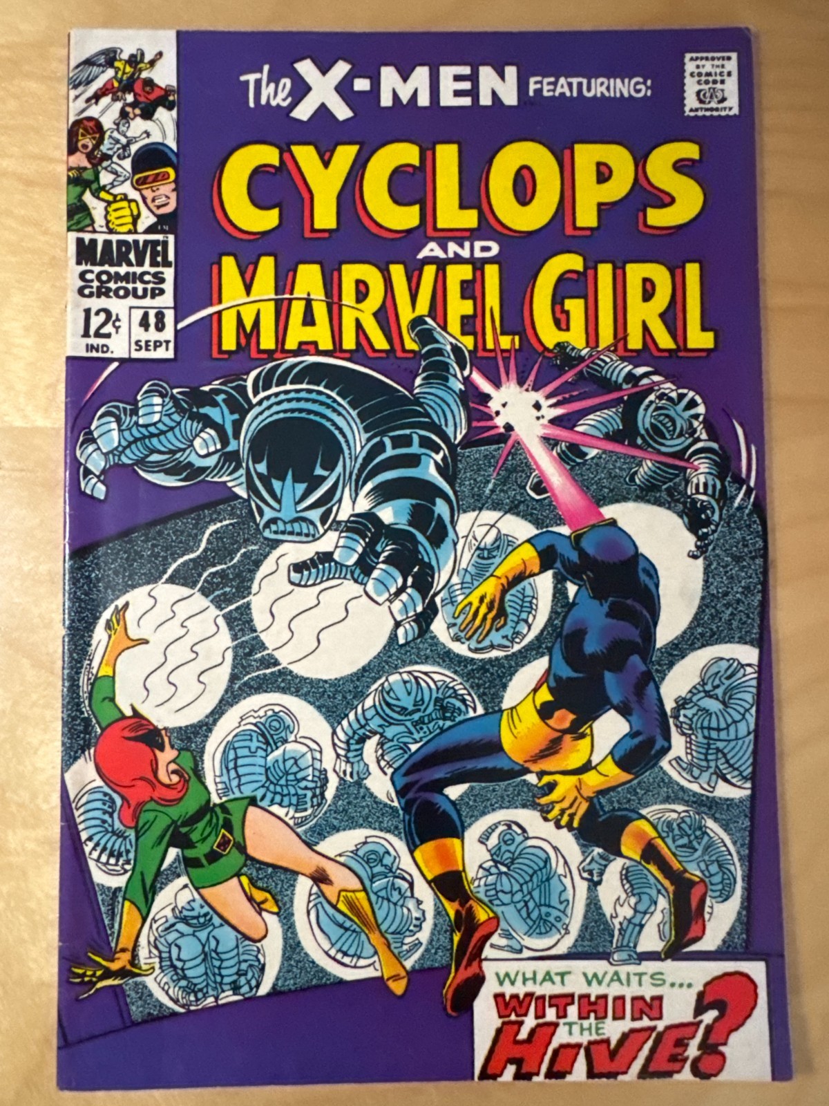 X-Men (1963) #48 1968 Marvel Silver Age Comic Book X-Men (1963) #48 1968 Marvel Silver Age Comic Book