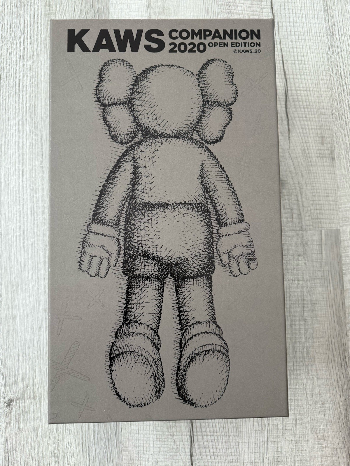 KAWS Companion 2020 Figure Brown Open Edition G1N