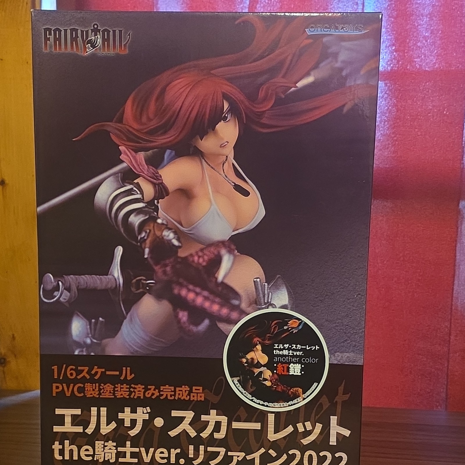 Orca Toys Fairy Tail Erza Scarlet Knight Ver Refine 2022 1/6 PVC Figure