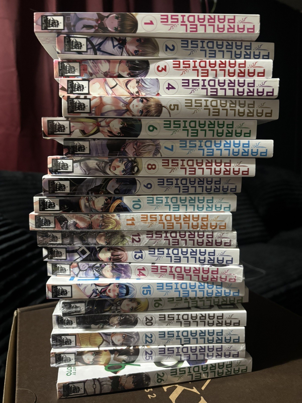 parallel paradise manga 20 vols lot