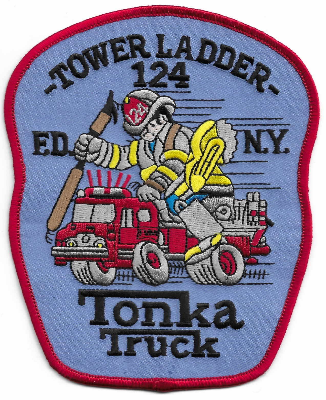 N.Y.C. - FDNY   Tower Ladder - 124  