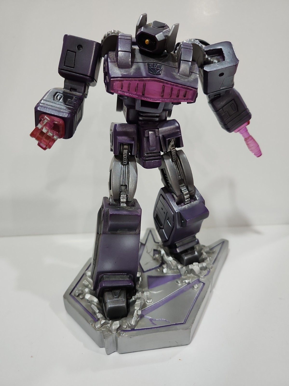 Palisades Transformers Shockwave Polystone Mini Statue G1 945/1000