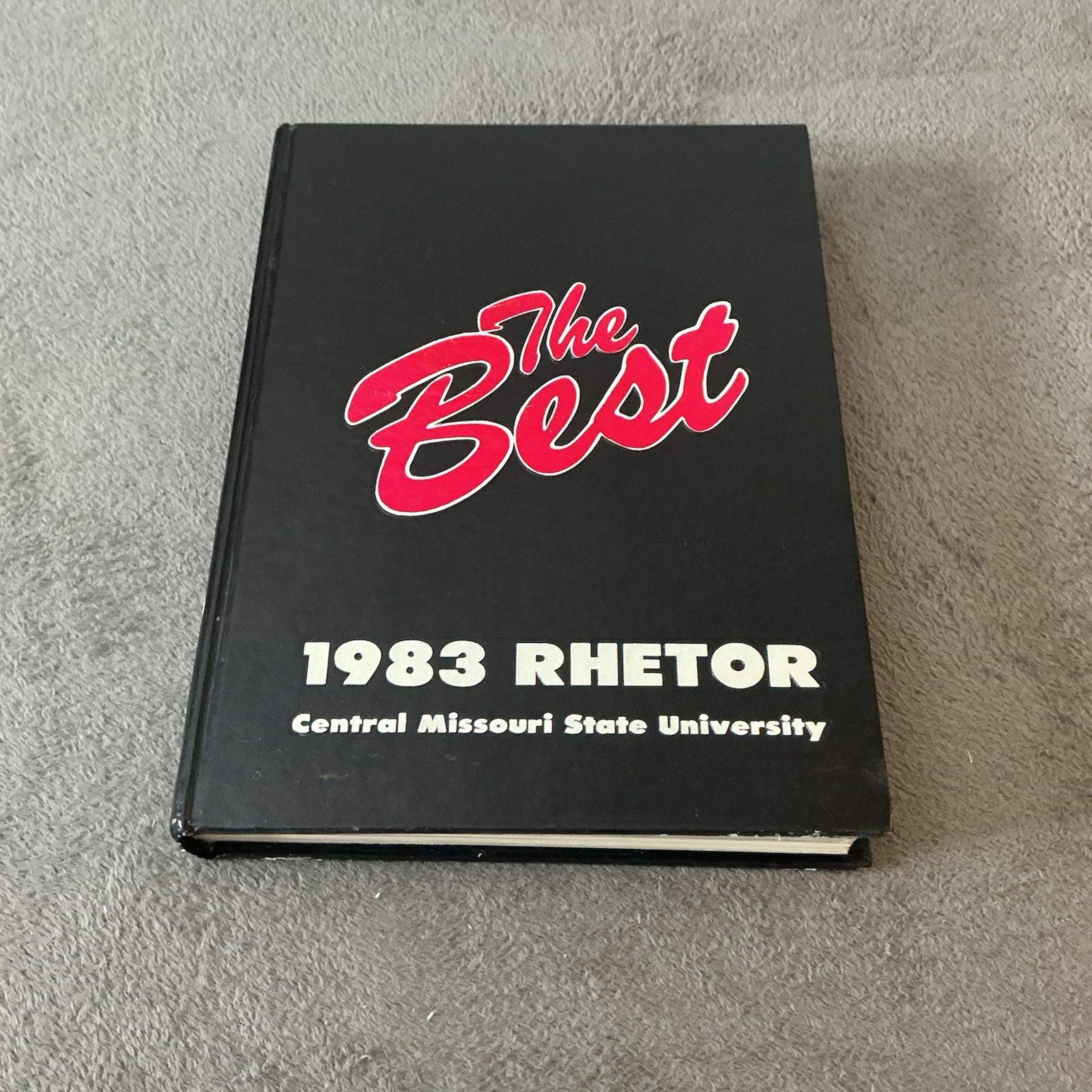 1983 Rhetor CMSU Yearbook The Best Central Missouri State University 