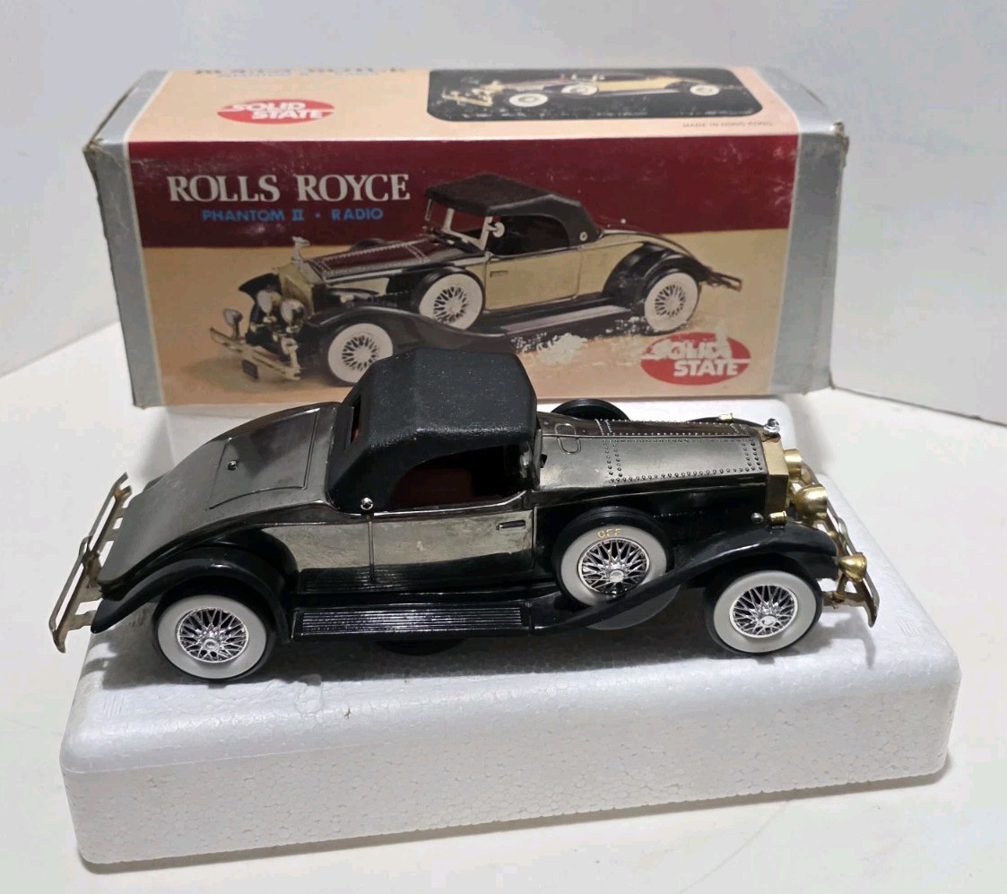 Vintage 1931 Rolls Royce Phantom II Car Radio - Untested Radio **