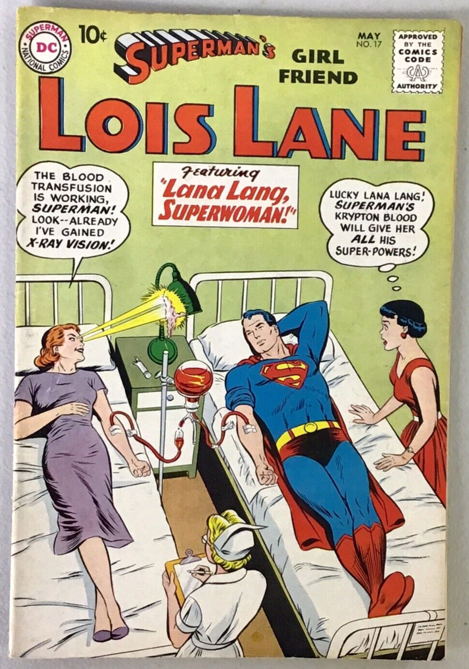 Superman\'s Girlfriend Lois Lane #17 DC 1960 VF- 7.5
