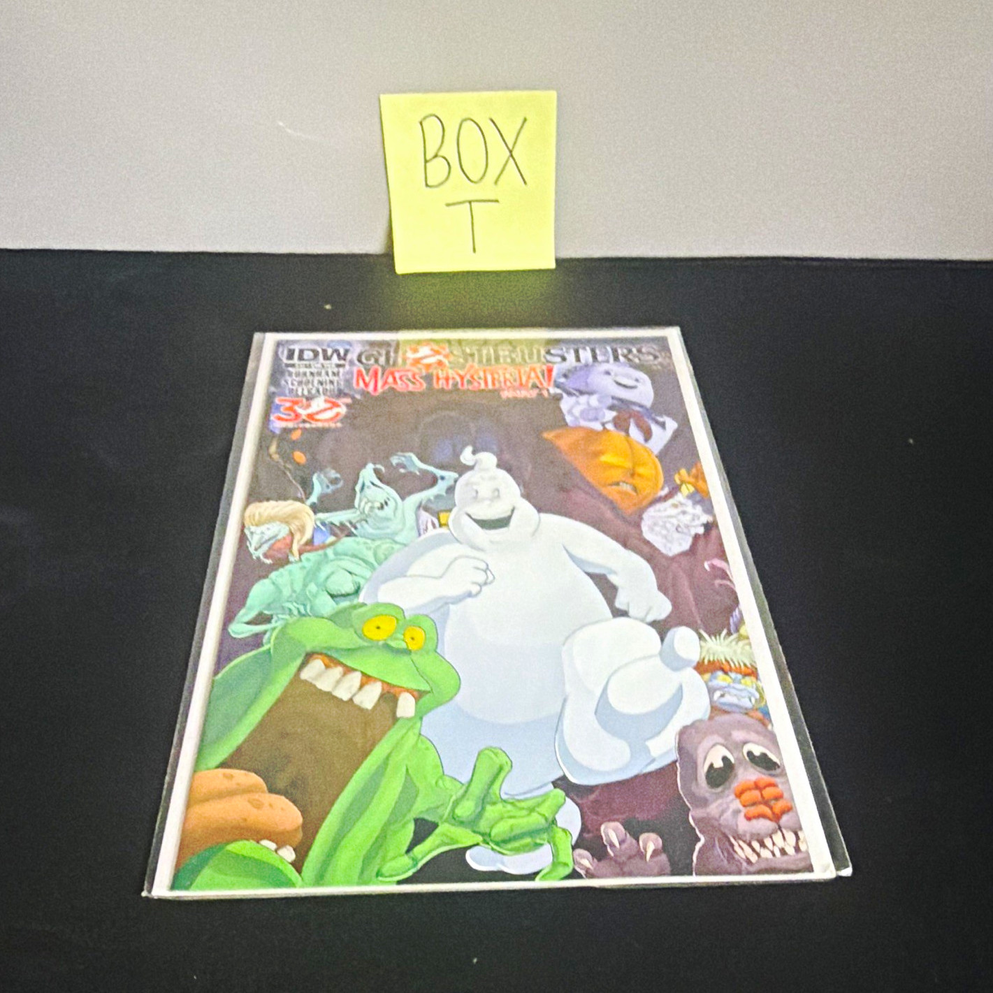IDW Ghostbusters: Mass Hysteria comic book modern age Slimer Burnham Schoening